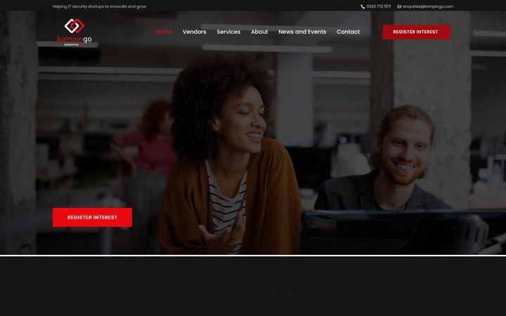 Screenshot of kompingo.com
