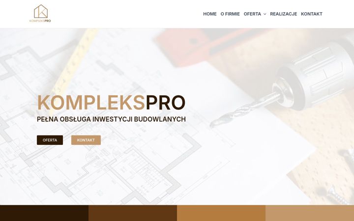 Screenshot of komplekspro.pl