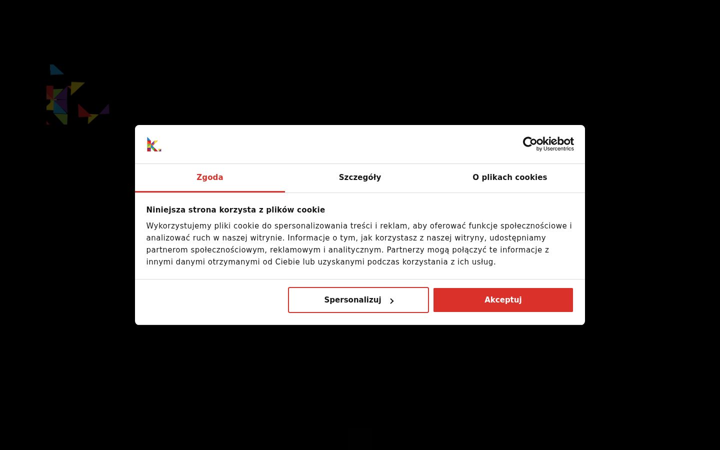 Képernyőkép a bármilyen interakció előtt megjelenő hozzájárulási bannerről