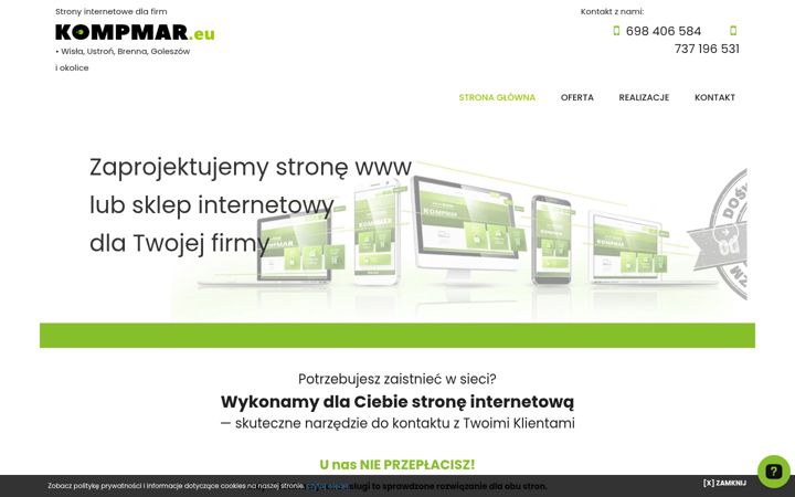 Ekraanipilt saidist kompmar.eu