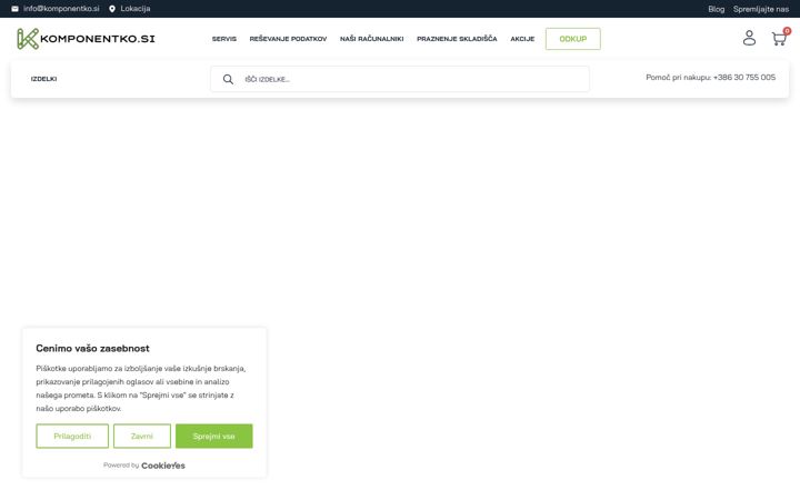 Screenshot of komponentko.si