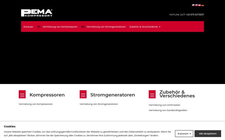 Screenshot of kompressorenvermietung.at