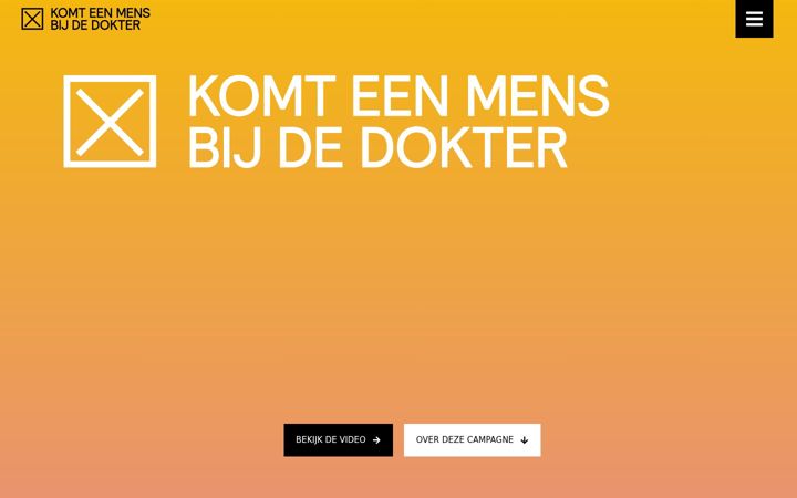 Screenshot of komteenmensbijdedokter.nl