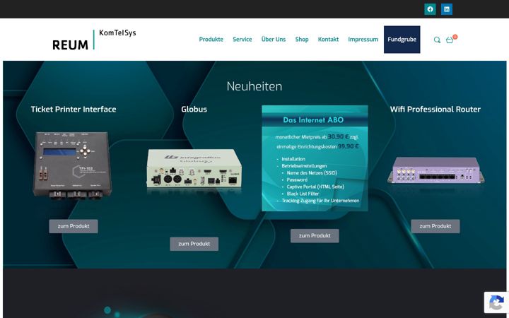 Screenshot of komtelsys-reum.eu