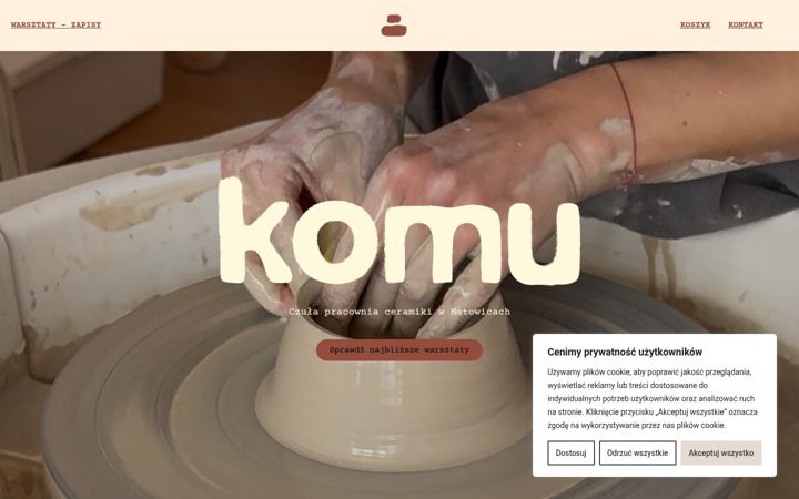 Screenshot of komu-studio.pl
