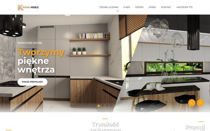 Screenshot of komumeble.com