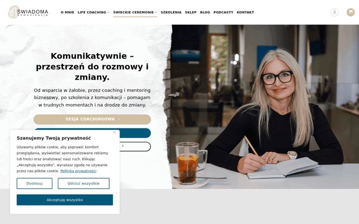 Screenshot of komunikatywnie.pl