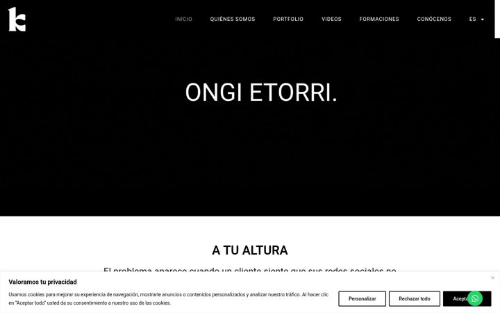 Skjámynd af komunitystudio.com