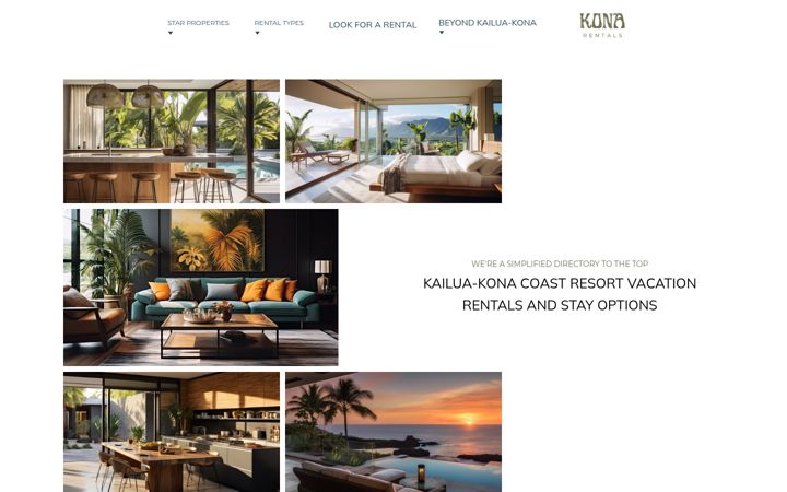Screenshot of konarentals.net