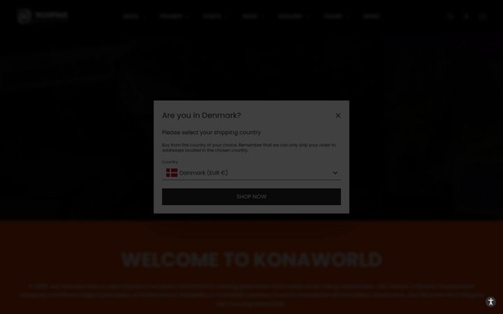 Screenshot of konaworld.com