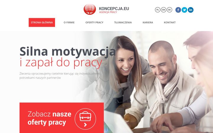 Screenshot of koncepcja.eu