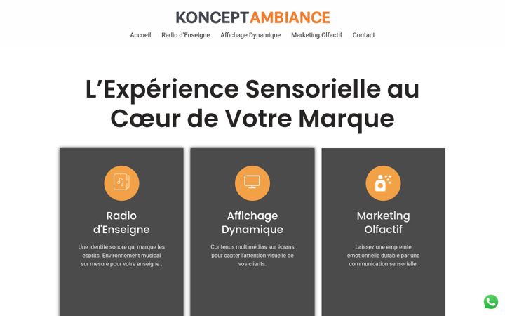 Snímek obrazovky koncept-ambiance.com