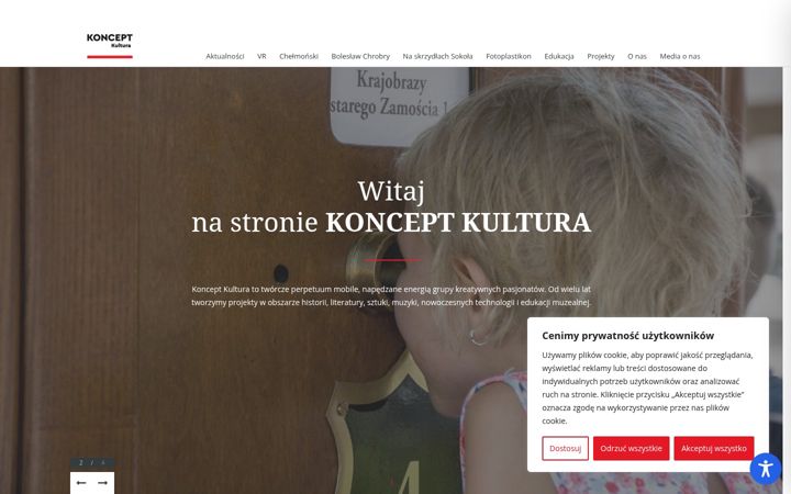 Screenshot of konceptkultura.pl