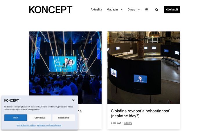 Screenshot of konceptmagazin.sk