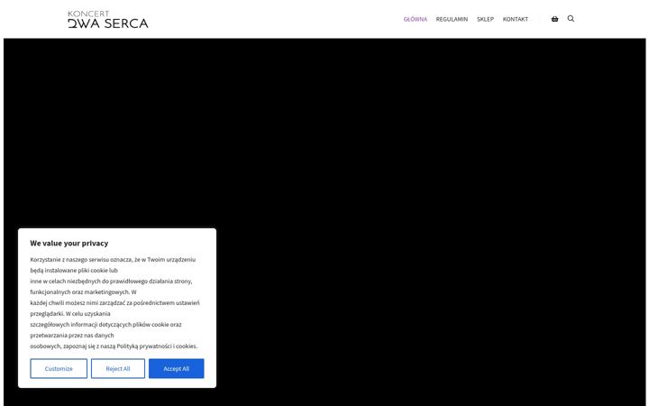 Screenshot of koncertdwaserca.pl