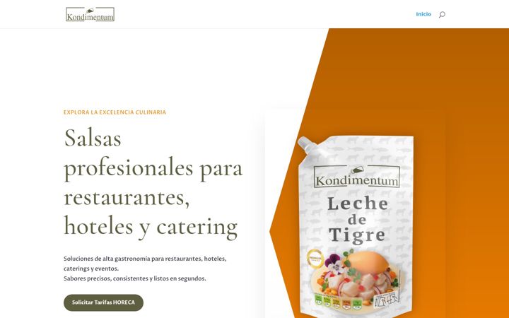 Screenshot of kondimentum.es