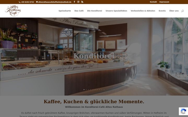 Screenshot of konditorei-cafe-altes-rathaus.de