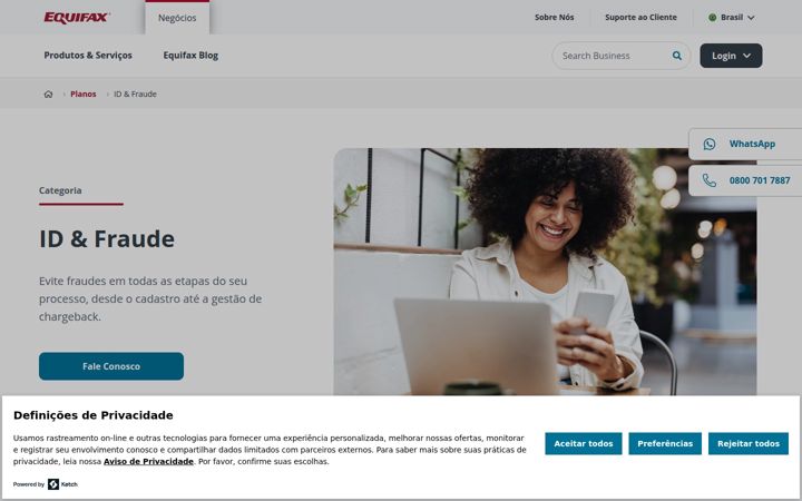 Screenshot of konduto.com