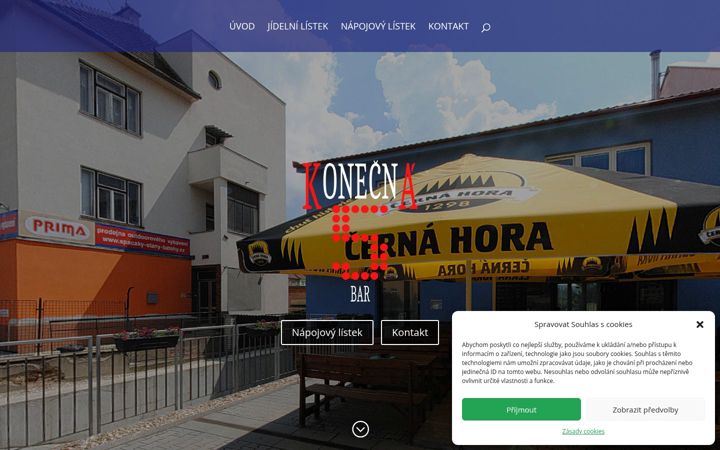 Screenshot of konecnapet.cz