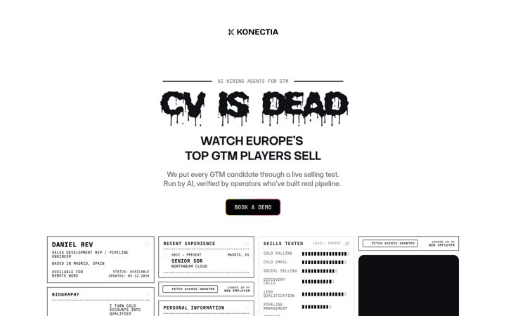 Screenshot of konectia.co