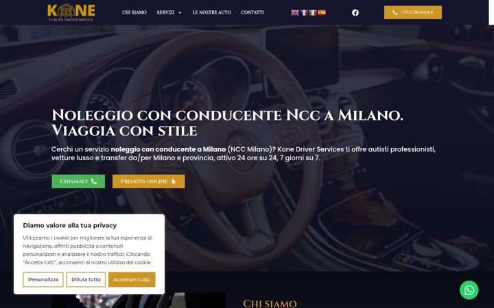 Screenshot of konedriverservices.com