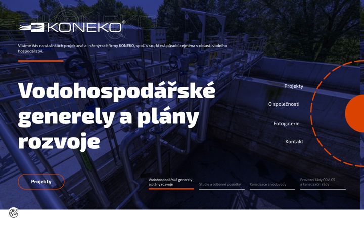 Screenshot of koneko.cz