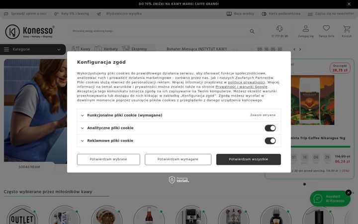 Screenshot von konesso.pl