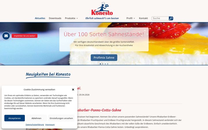 Screenshot of konesto.de