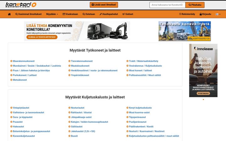 Screenshot of konetori.com
