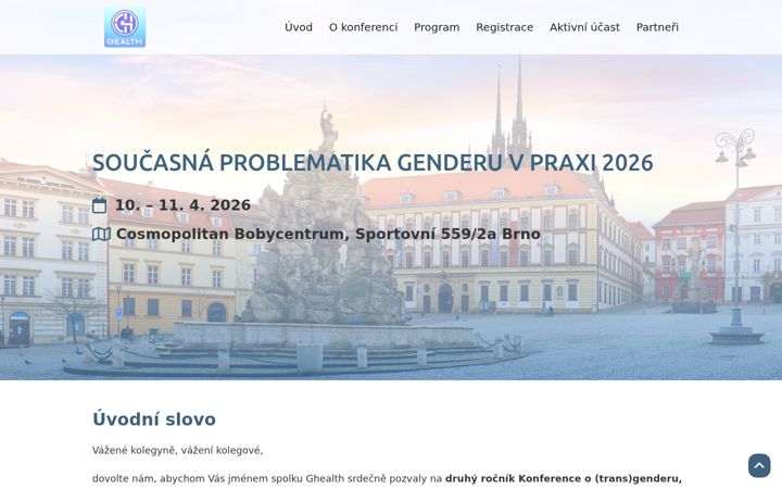 Screenshot of konferenceghealth26.cz