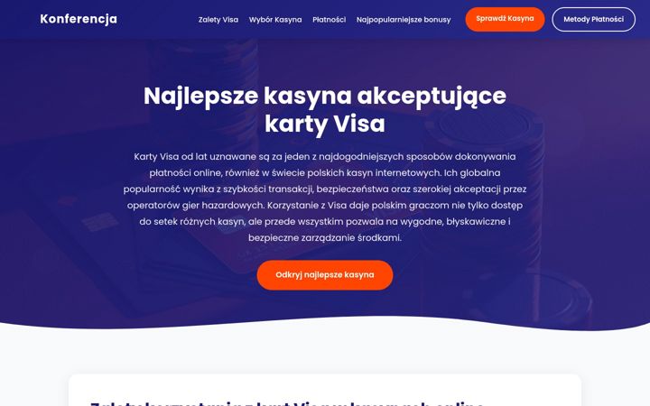 Screenshot of konferencjakp.pl