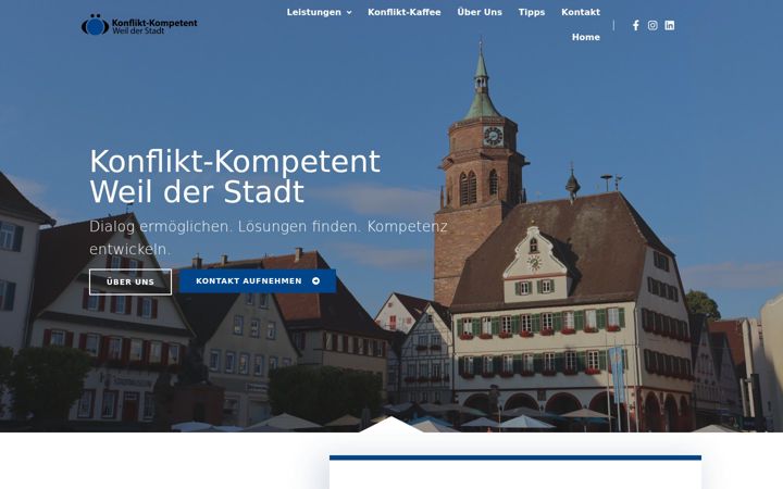 Screenshot of konflikt-kompetent-wds.de