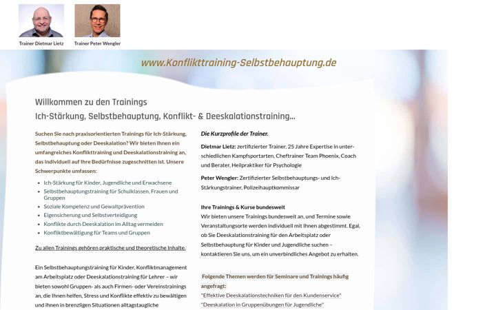 Screenshot of konflikttraining-selbstbehauptung.de