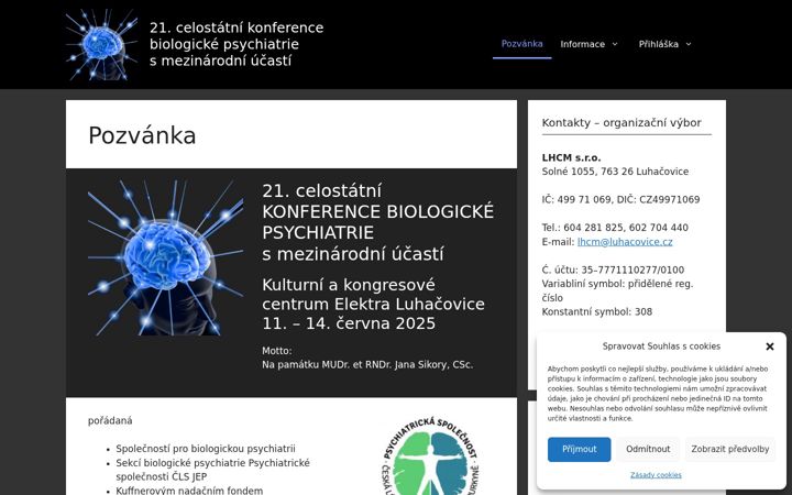 Screenshot of kongres-luhacovice.cz