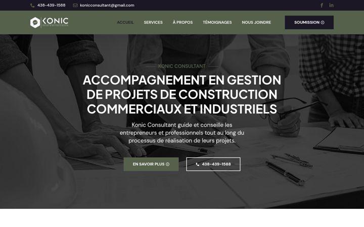 Screenshot of konicconsultant.com