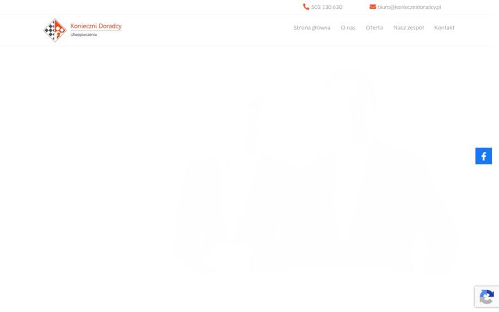 Screenshot of koniecznidoradcy.pl