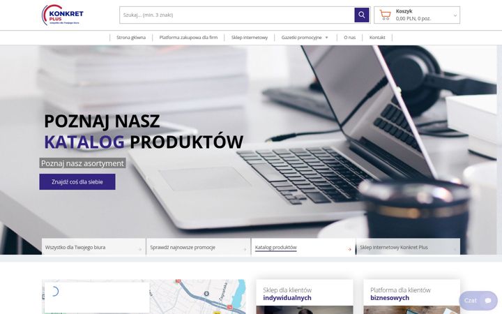 Screenshot of konkretplus.com