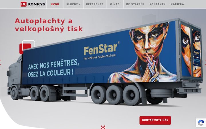 Screenshot of konkys.cz