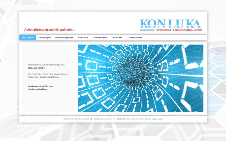 Screenshot of konluka.de