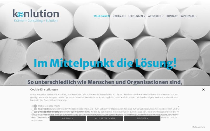 Skærmbillede af konlution.com