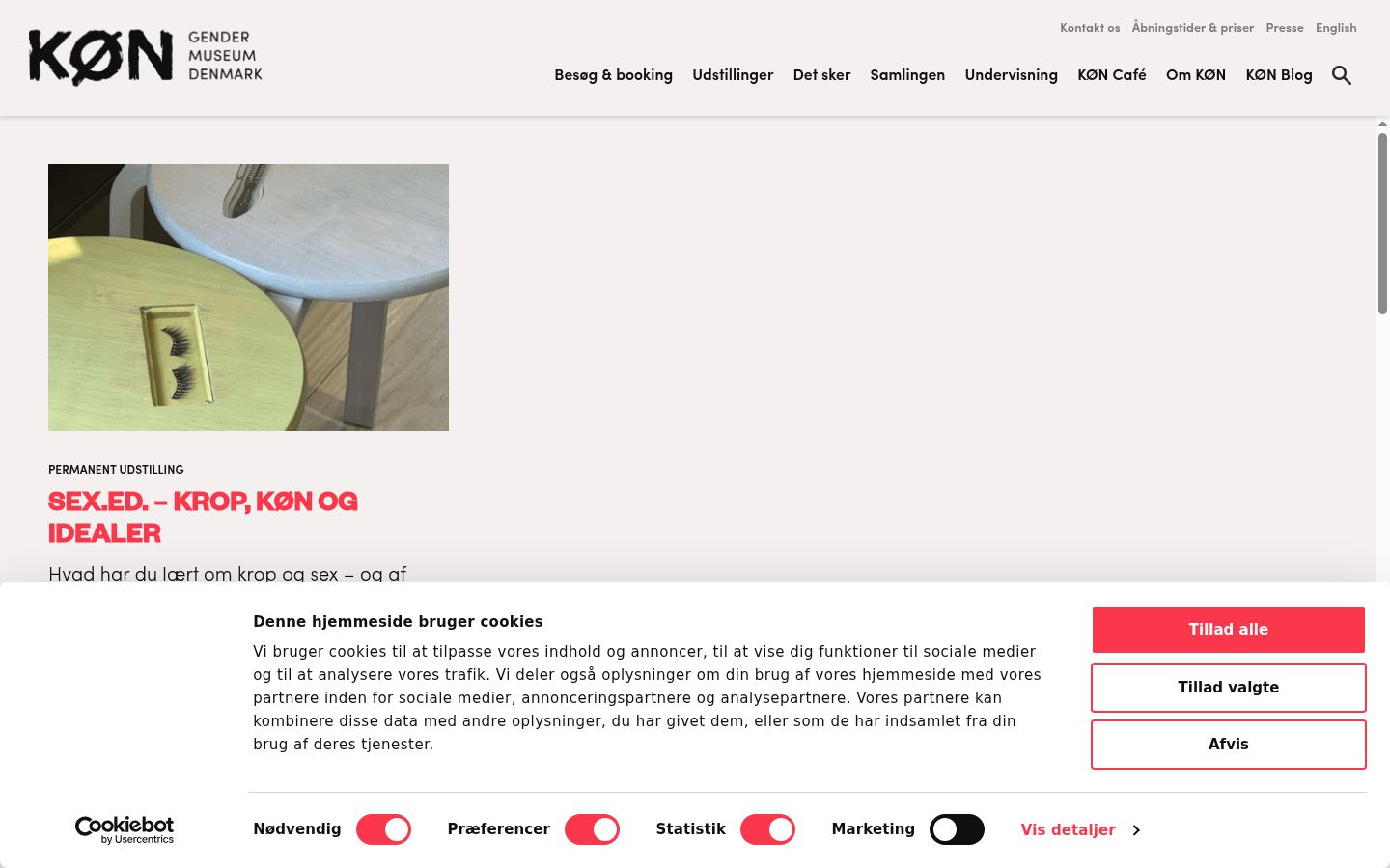 Screenshot tal-banner tal-kunsens muri qabel kwalunkwe interazzjoni