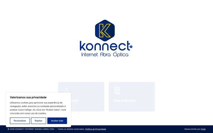 Screenshot of konnect.net.br