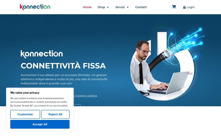 Screenshot of konnection.it