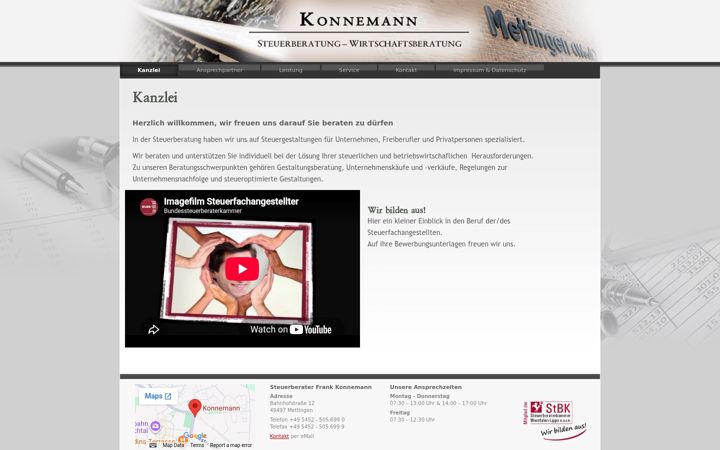 Screenshot of konnemann.de