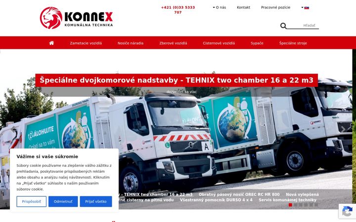 Screenshot of konnex.sk