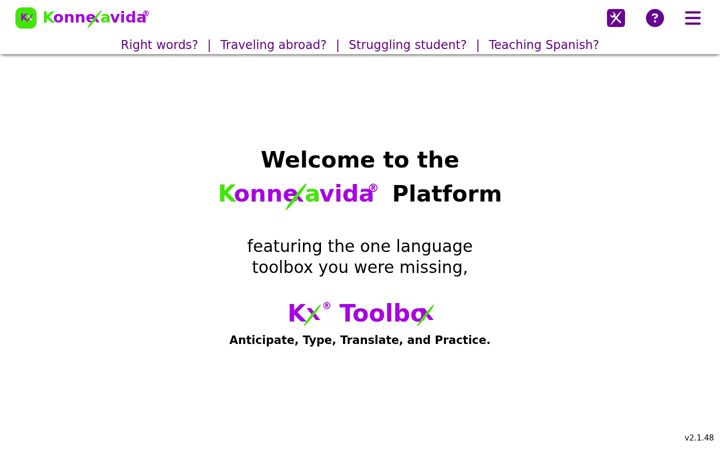 Skærmbillede af konnexavida.com