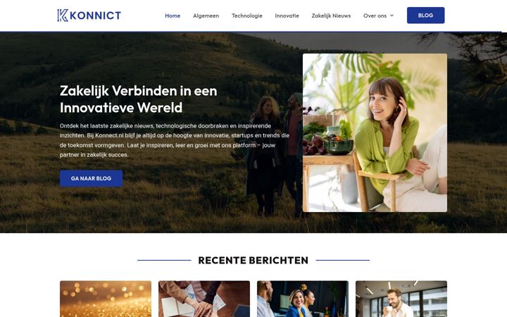 Screenshot of konnict.nl
