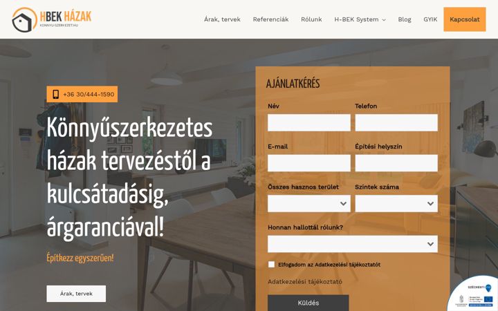 Screenshot of konnyu-szerkezet.hu