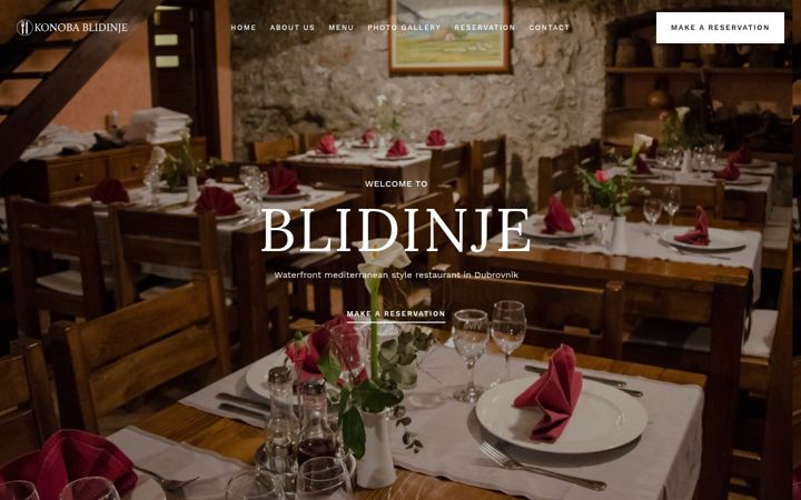 Skærmbillede af konoba-blidinje.com