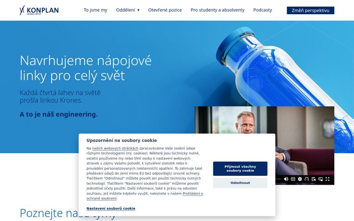 Captura de pantalla de konplan.cz